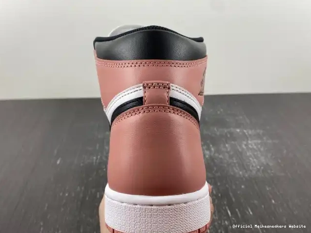 Official Maikesneakers Rust High Pink Jordan Nrg 861428-101 Og Retro Air 1 0602